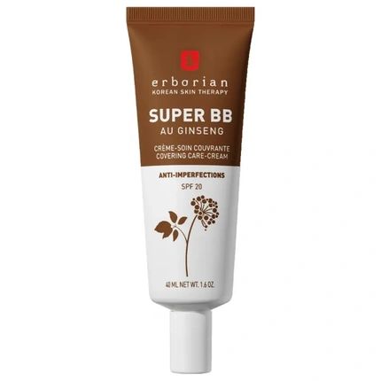 Erborian Super Bb Cream With Ginseng Full Coverage Bb Cream For Acne Prone Skin 40Ml - Image 3