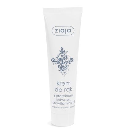 Ziaja Moisturizing Cream With Silk Proteins And Pro-Vitamin B5 100Ml