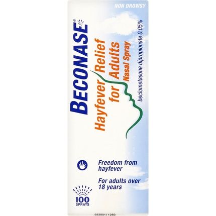 Hayfever Relief Nasal Spray For Adults 100 Sprays