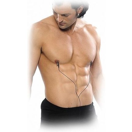 Pipedream Ff Shock Therapy Intimate Shower Nipple Clamps Black - 3.03 Inch - Image 3