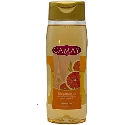 Camay Paris Shower Gel Fresh Scent Of Pink Grapefruit 500Ml