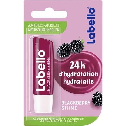 Labello Blackberry Shine Lip Balm New Design