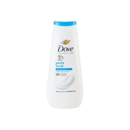 Dove Sg Advanced Care Gentle Scrub 225Ml - Nourishing Body Wash