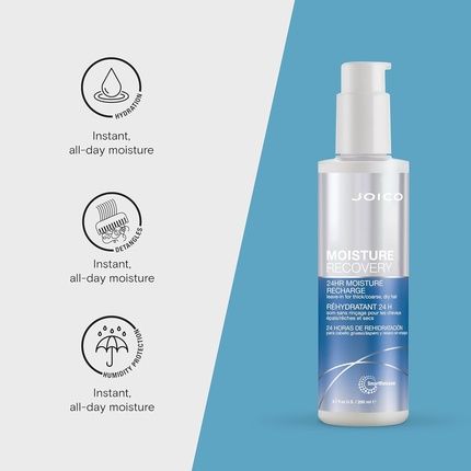 Joico Moisture Recovery 24 Hour Moisture Recharge Leave-In For Thick Coarse Hair - Image 3