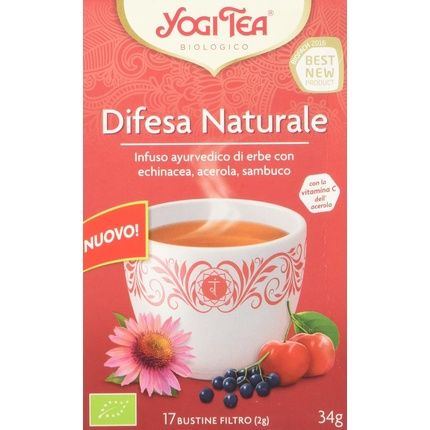 Yogi Tea Natural Defense Herbal Infusion 17 Filter Bags 34G