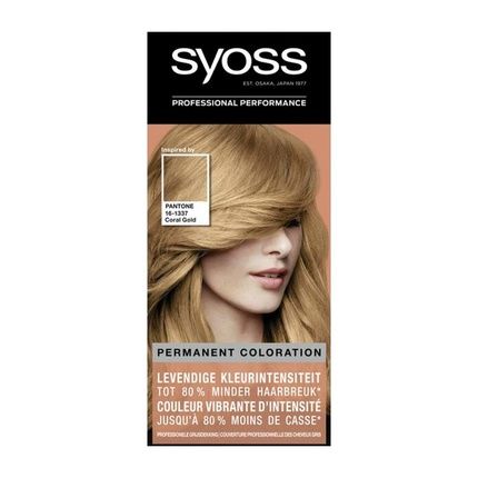 Syoss Colors Pantone Hair Dye 9-67 Coral Gold