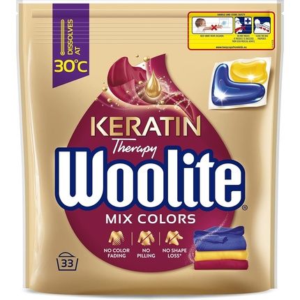 Woolite Mix Colors With Keratin Washing Capsules For Colored Fabrics