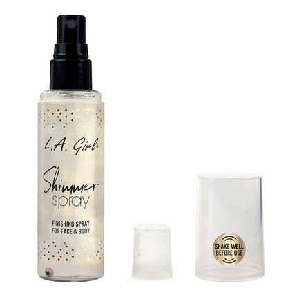 L.A. Girl Shimmer Spray 2.7 Fl Oz Gold Rose Gold