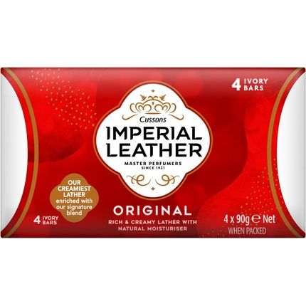 Imperial Leather Bar Soap Original Classic Cleansing Bar Gentle Skin Care 90G