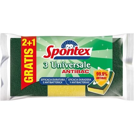 Spontex Universal Scourers - Pack Of 3