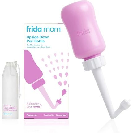 Frida Mom Upside Down Peri Bottle For Postpartum Care Portable Bidet