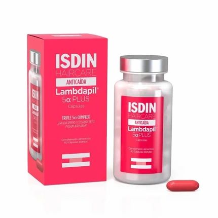 Isdin Lambdapil 5 Alpha Plus Anti Hair Loss Capsules 60 Capsules