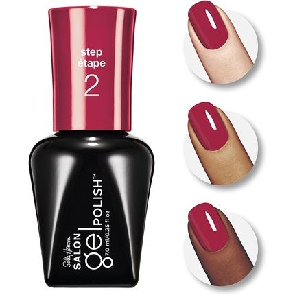 Sally Hansen Salon Pro Gel Red My Lips 0.14 Fluid Ounce - Image 3