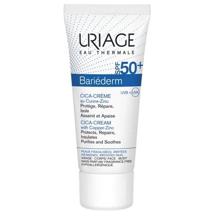 Uriage Bariderm Cica Cream Spf50 40Ml Unisex - Image 3