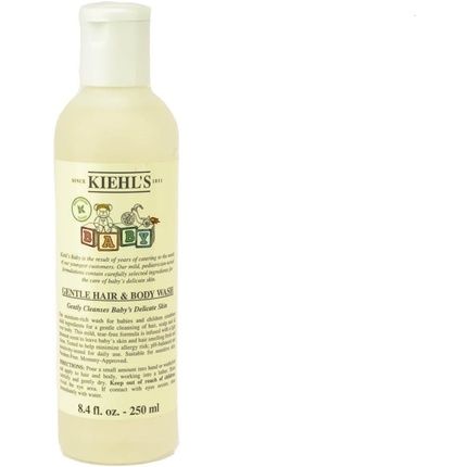 Kiehl'S Baby Gentle Foaming Hair And Body Wash 250Ml