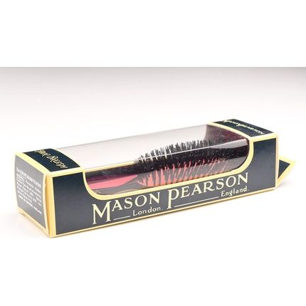 Mason Pearson B4 Pocket Bristle Brush Black - Image 3