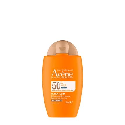 Avne Mat Perfect Fluid With Color Spf 50 50Ml High Protection Sunscreen