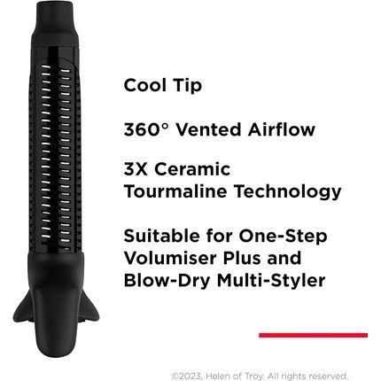 Revlon One-Step 360 Vented Curler Head Attachment Black - Image 3