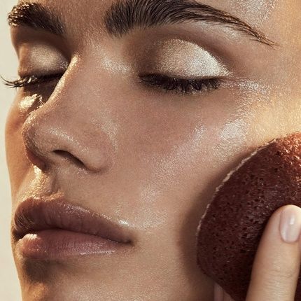 Mz Skin Natural Konjac Sponge Red Clay Iron Skin Care Sponge - Image 3