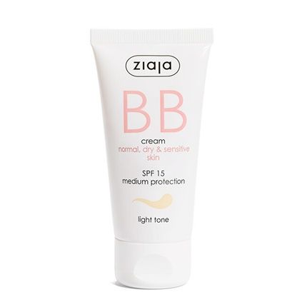 Ziaja Bb Cream For Normal, Dry & Sensitive Skin - Light Tone 50Ml