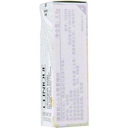 Clinique Pop Lip Color + Primer 08 Cherry Pop 3.9G - Image 3