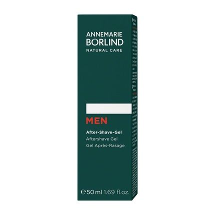 Annemarie Borlind Men After-Shave Gel 50Ml - Soothes And Nourishes Shaved Skin - Vegan