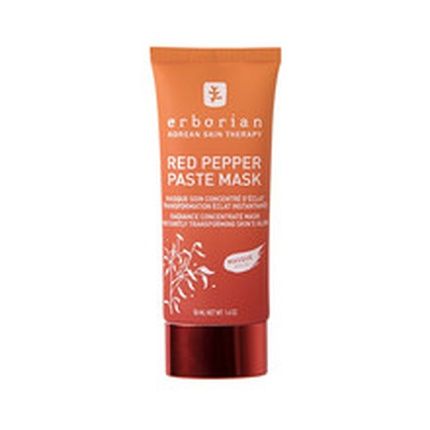 Erborian Red Pepper Paste Mask 50Ml Radiance Concentrate Mask For Smoother, More Even Facial Skin - Image 3