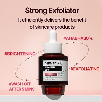 Heimish Rx Aha Bha 30% Peeling Serum - Wash-Off Chemical Peel - Image 3