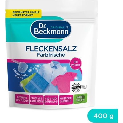 Dr. Beckmann Stain Salt Color Freshness Against Over 100 Stains And Light Discolorations Including Measuring Spoon 400G - Image 3