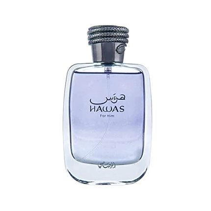 Rasasi Hawas For Him Eau De Parfum 100Ml - Cinnamon, Orange, Amber, Woody, Italian Citrus, Fruity, Sandal, Cedar, Musk, Ambergris