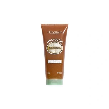 L'Occitane Amande Shower Scrub 200Ml Exfoliating Shower Gel With Almond Oil - Image 3