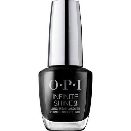 Opi Infinite Shine Nail Polish In Black, White, And Gray Tones - Long-Lasting Nail Polish For A Gel Nail Look With Up To 11 Days Of Wear - With Extra Wide Prowide Brush Lady In Black