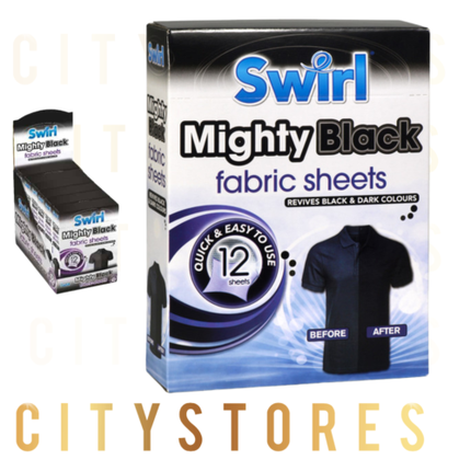 Mighty Black Renovator Revives Restores Dark Fabric Sheets - Swirl - Image 3