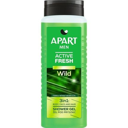 Apart Natural Men Active Fresh Shower Gel Wild 500Ml