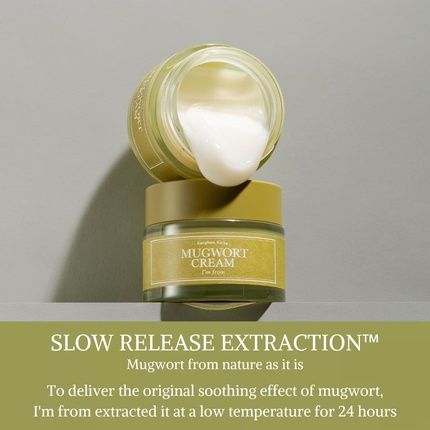 I'M From Mugwort Cream For All Skin Types 1.69 Fl Oz - Moisturizer With 73.55 - Image 3