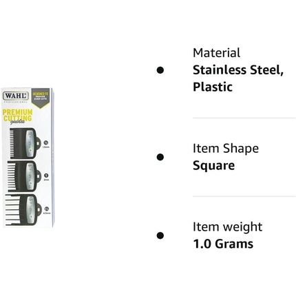 Wahl Premium Cutting Guides 0.5, 1 & 1.5 - Pack Of 3 - Image 3