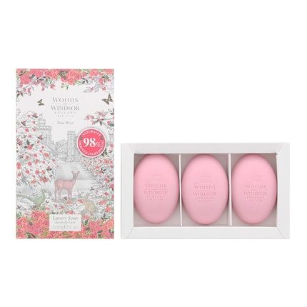 Woods Of Windsor True Rose Soap 3 X 60G