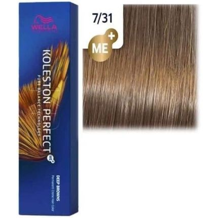 Wella Koleston Perfect Me+ 7/31 Hair Color 60Ml