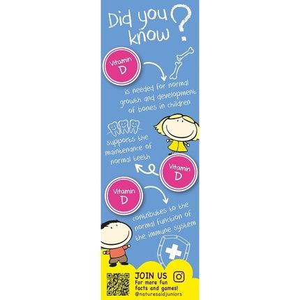 Natures Aid Vitamin D3 Mini Drops For Infants And Children Sugar Free 50Ml - Image 3