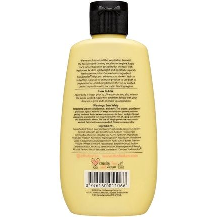 The Fox Tan Rapid Face Tanner 90Ml