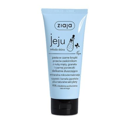 Ziaja Jeju Paste With Black Dots Against Blackheads 75Ml