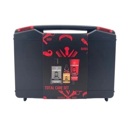 Aurora Men'S Premium Grooming Kit - 500Ml Shampoo, 200Ml Aftershave Balm, 50Ml Beard Oil