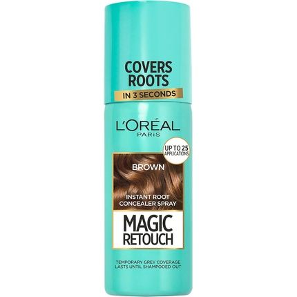 L'Oreal Magic Retouch Instant Root Concealer Spray 75Ml Brown