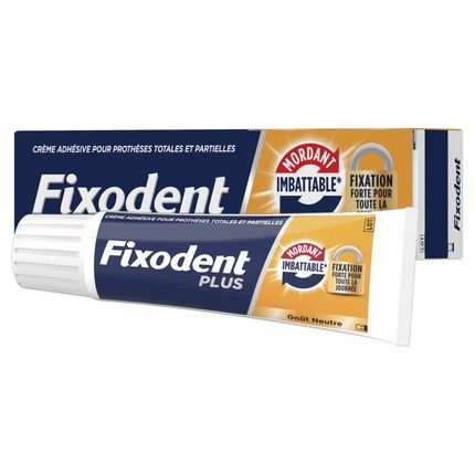 Fixodent Plus Unbeatable Bite Adhesive Cream For Full Dentures