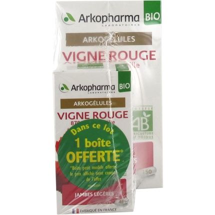 Arkopharma Arkogelules Organic Red Vine 150 Capsules