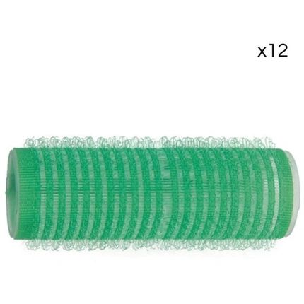 Shophair Velcro Rollers Green 21Mm X12