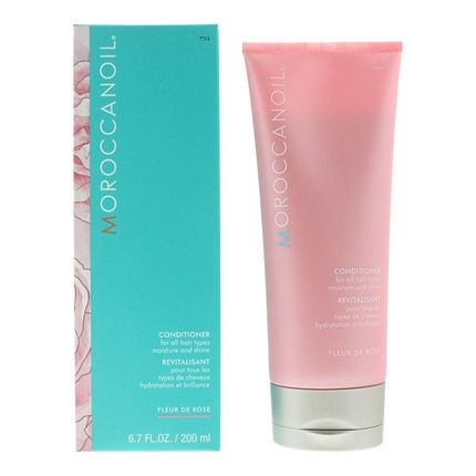 Moroccanoil Fleur De Rose Conditioner 200Ml - New And Boxed - Free P&P - Uk