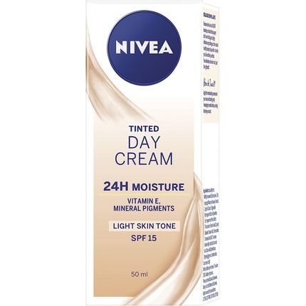 Nivea Daily Essentials Tinted Moisturising Day Cream Natural Spf 15 50Ml