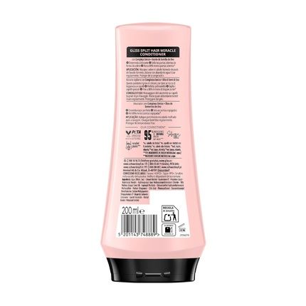 Schwarzkopf Gliss Goodbye Split Ends Conditioner Sealing 200Ml - Image 3