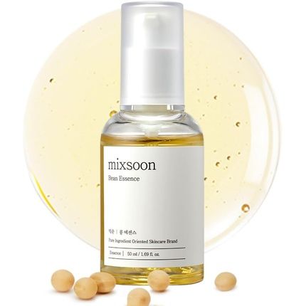 Mixsoon Bean Essence Vegan Snail Exfoliating Essence For Face Hydrating Korean